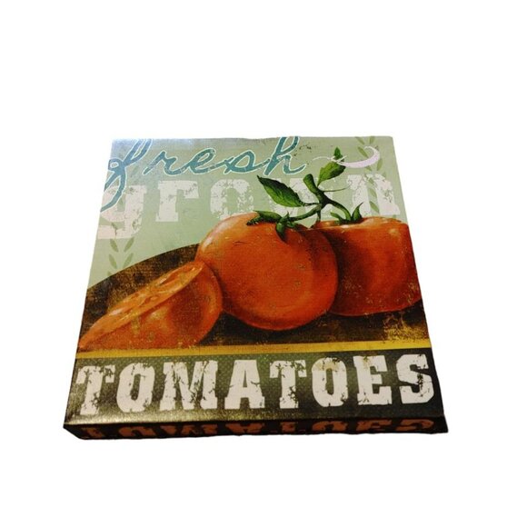 Fiona Stokes-Gilbert 'Farm Fresh II' Canvas Art - 24" x 24" x 2" - Picture 3 of 4